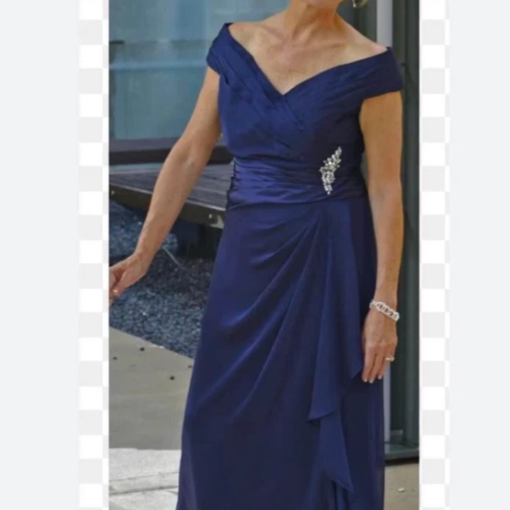 Jade by Jasmine NEW Mother of Bride/Groom, Navy, Size 14, new with tags